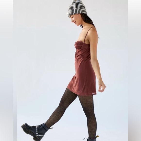 Urban Outfitters Woman's UO Modern Love Bustier Mini Dress Size S - Picture 4 of 14
